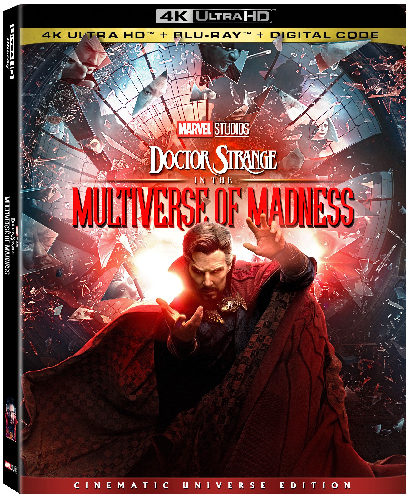 Doctor Strange 2: Multiverse of Madness 4K Blu-ray & DVD Includes