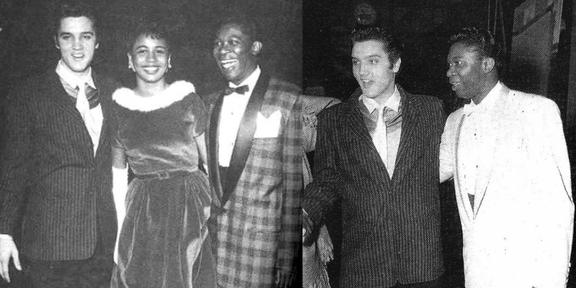 Elvis Presley, Claudia Ivy and B.B. King