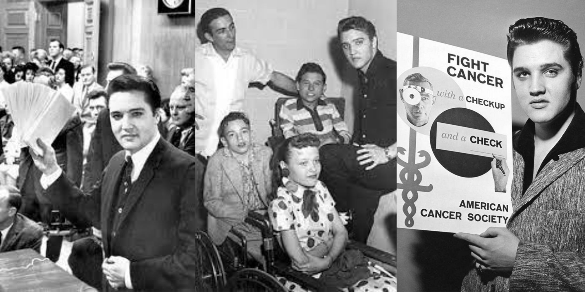 Elvis Presley and his charitable efforts