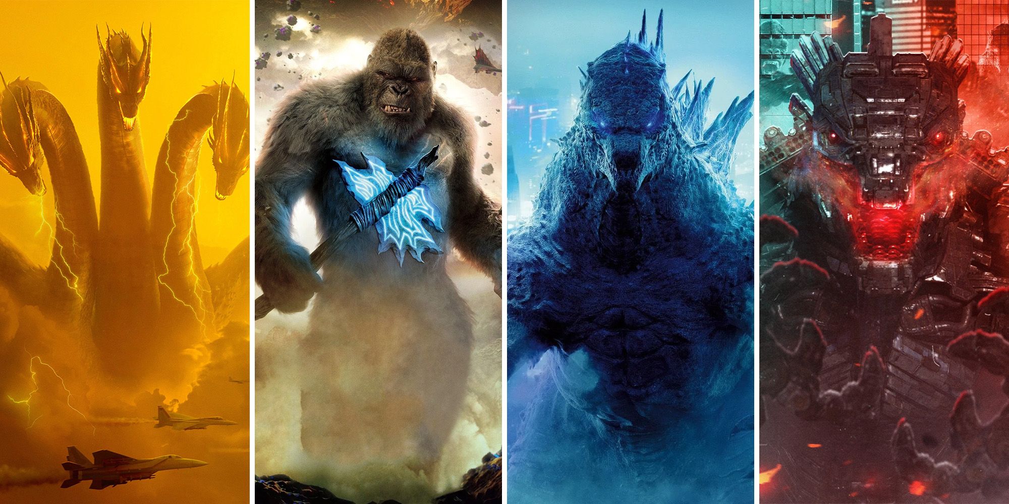 The Major Monsterverse Kaiju Ranked Weakest To Strongest