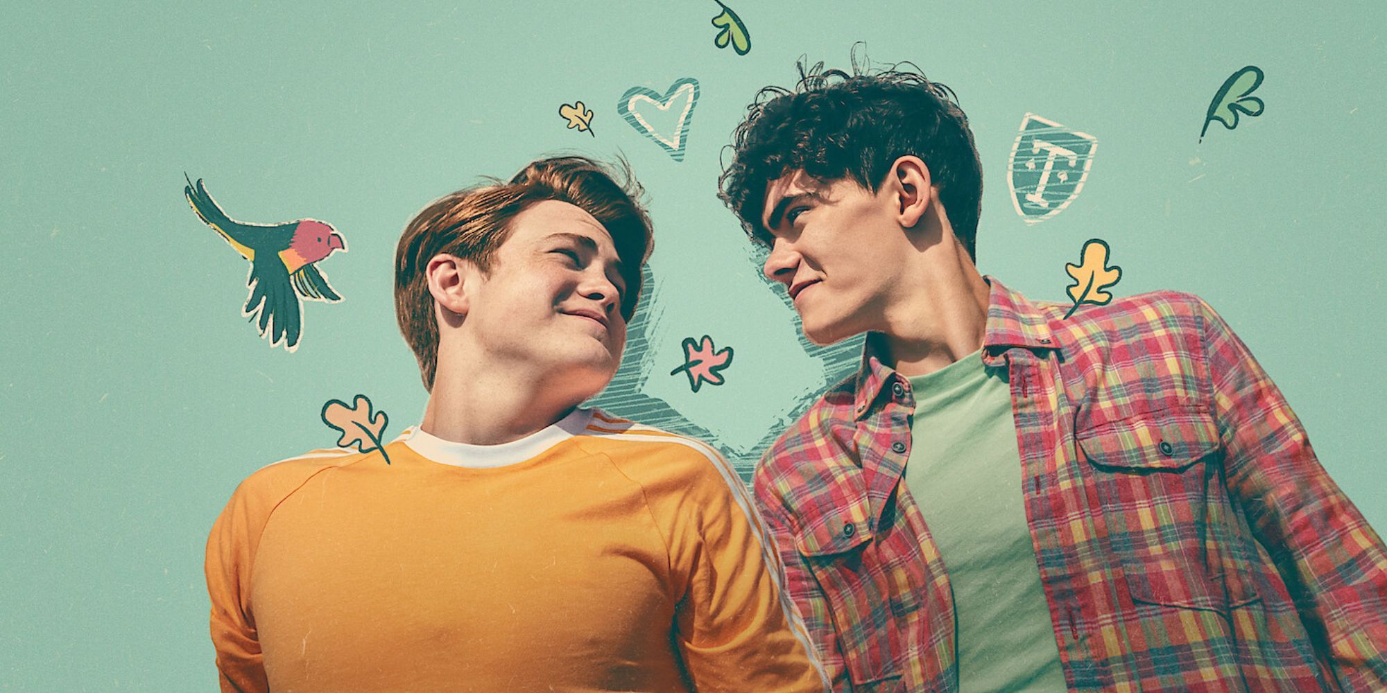 Kit Connor (Nick) and Joe Locke (Charlie) in an official Netflix photoshoot  today (source: Alice Oseman's Instagram) ! : r/HeartstopperAO