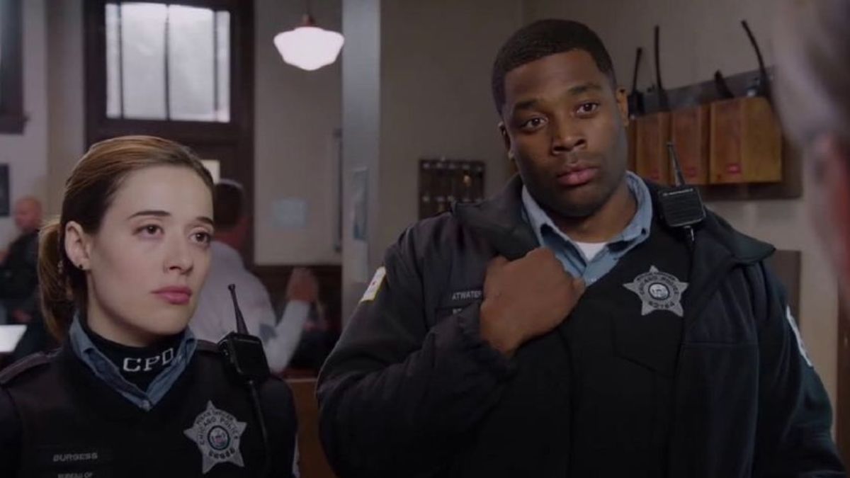 Kim Burgess (Marina Squerciati) and Kevin Atwater (LaRoyce Hawkins) on 'Chicago P.D.'