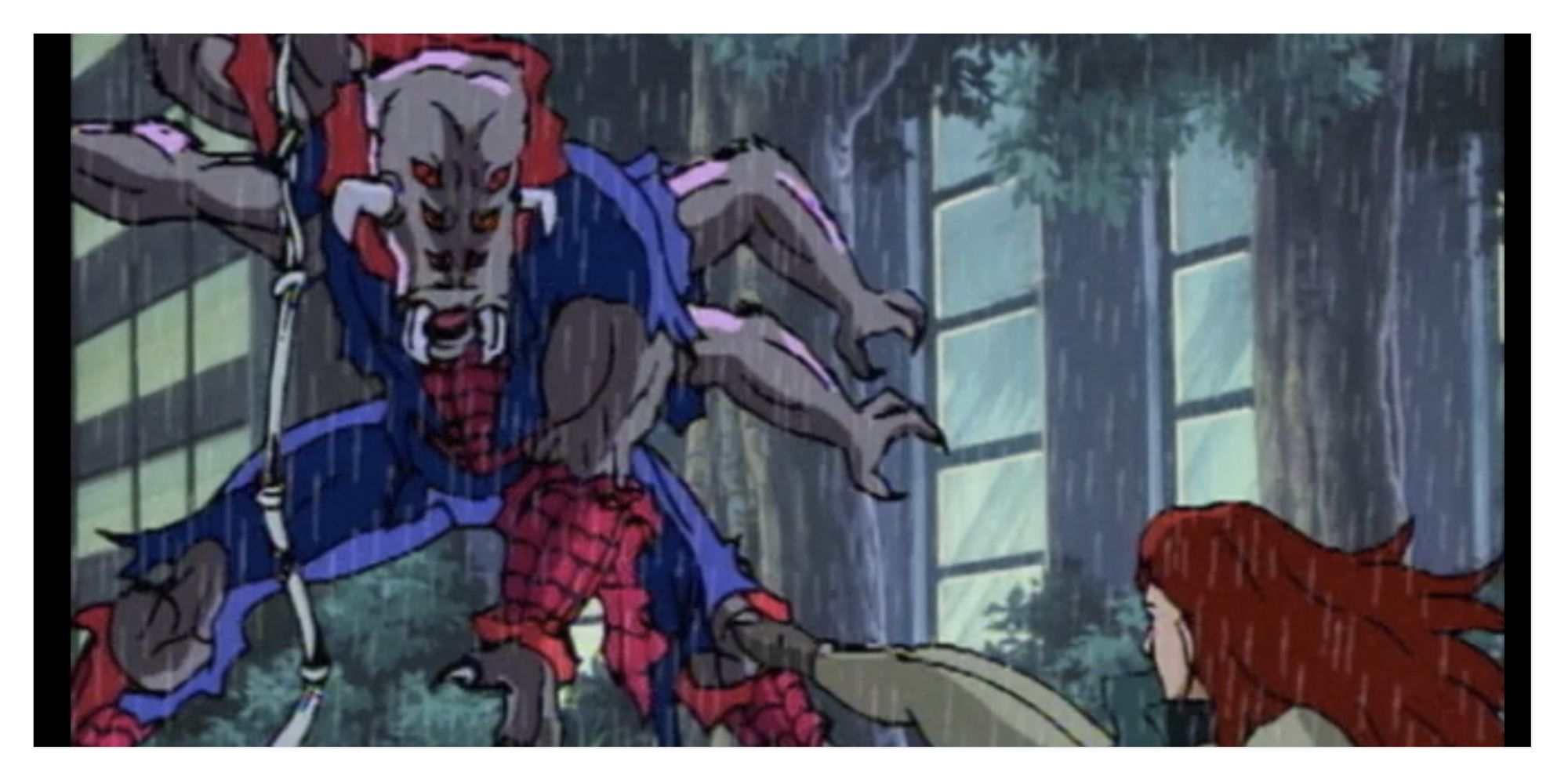 Spider-Man's mutation into Man-Spider