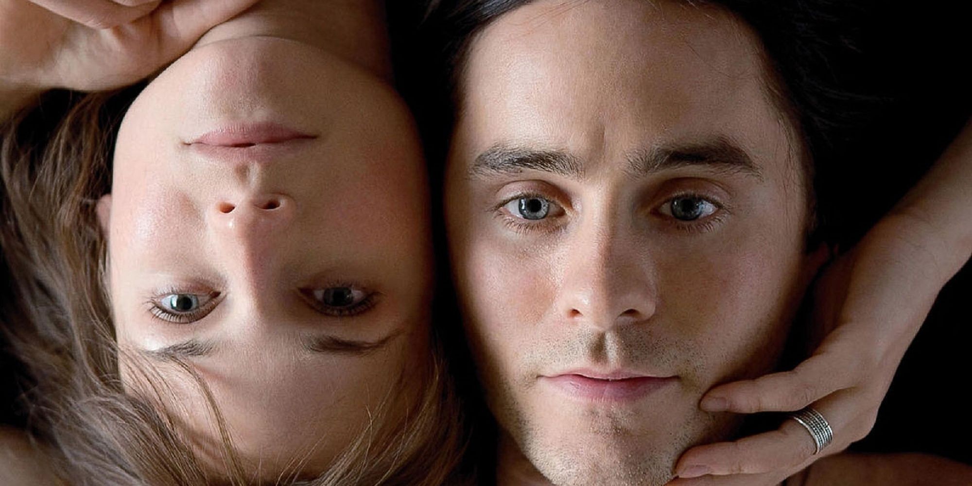 Jared Leto and Diane Kruger laying down together in Mr. Nobody.