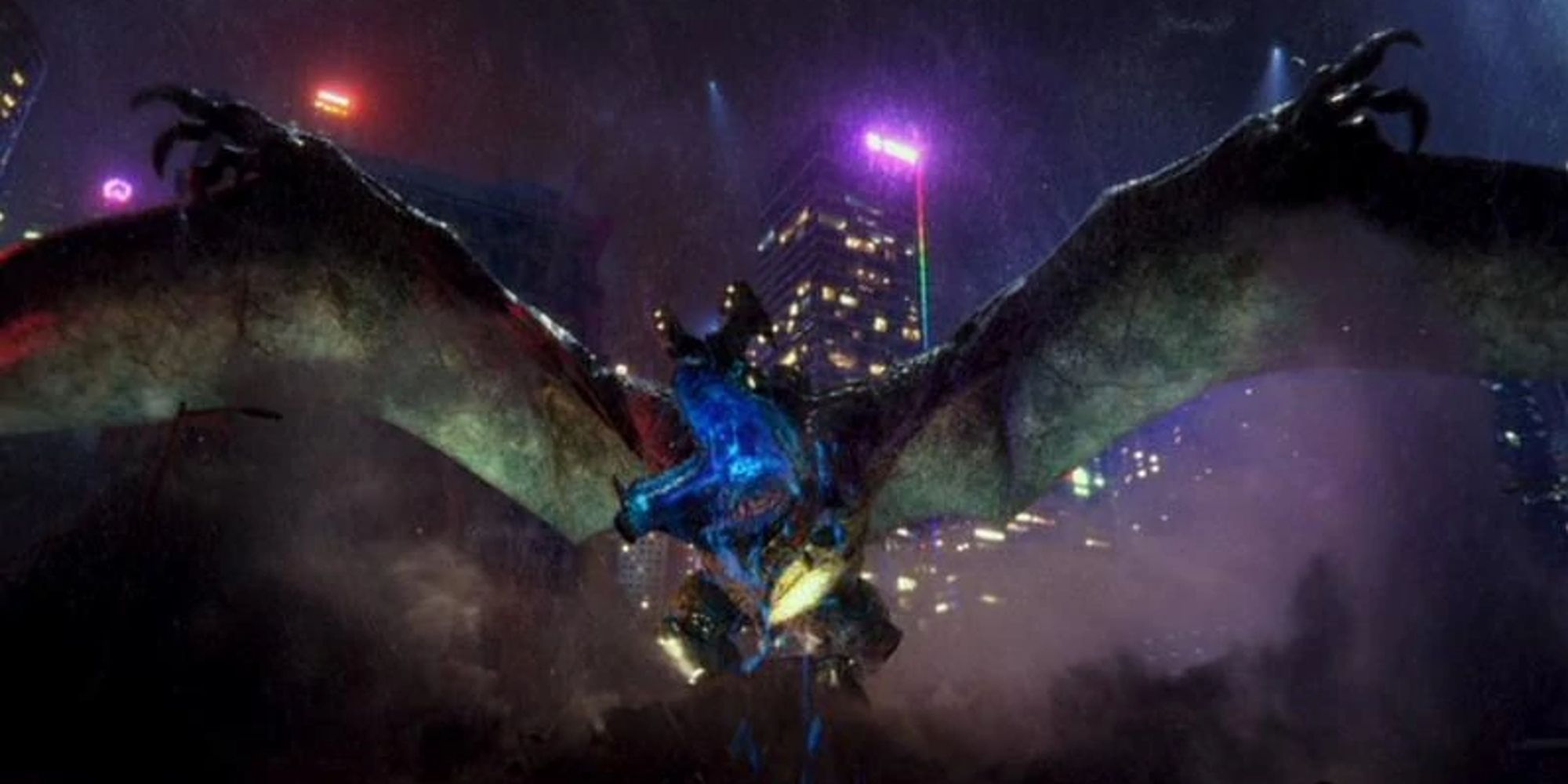 A winged beast from Pacific Rim