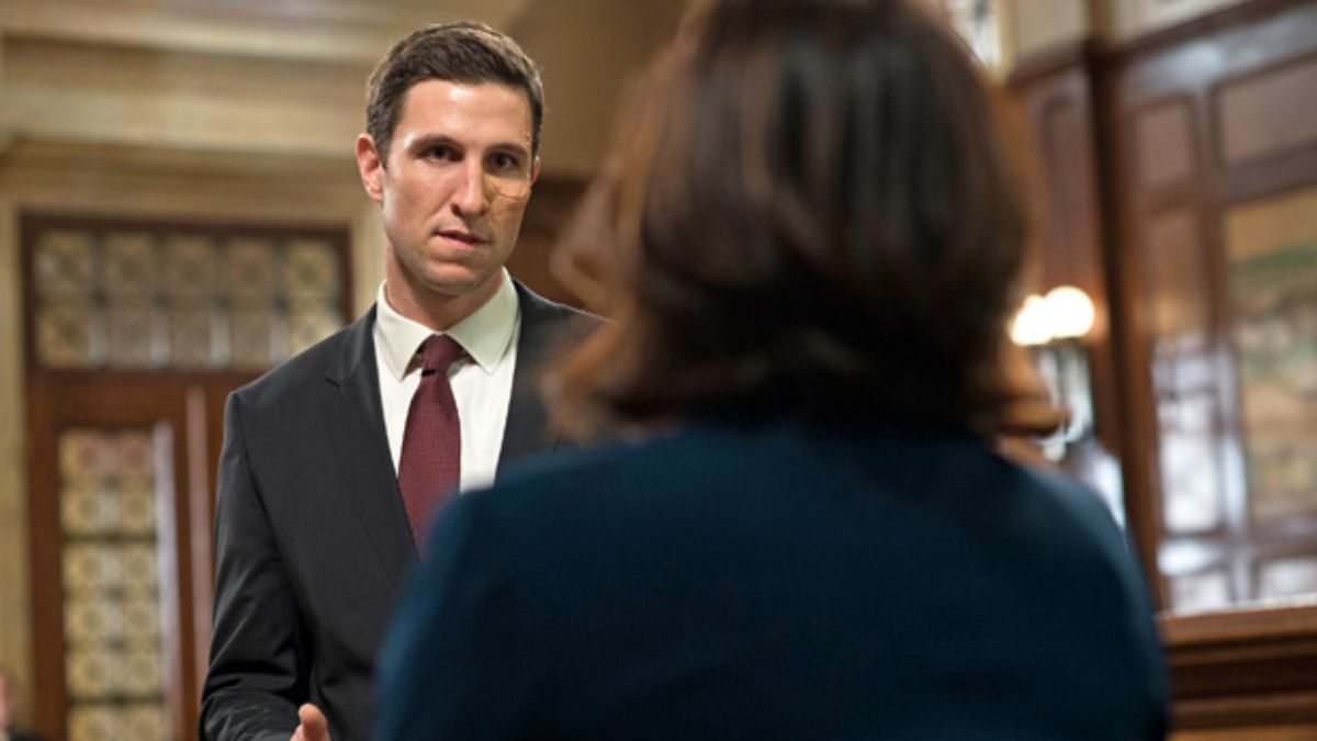 Pablo Schreiber as William Lewis on Law &amp; Order: SVU.