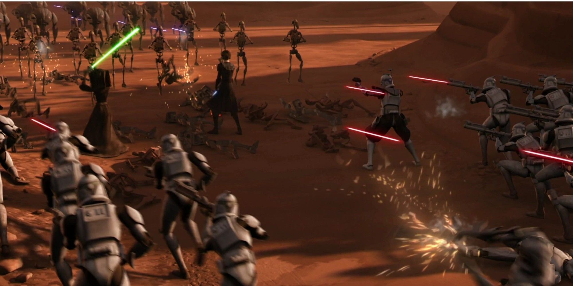 Second Battle of Geonosis from Star Wars The Clone Wars