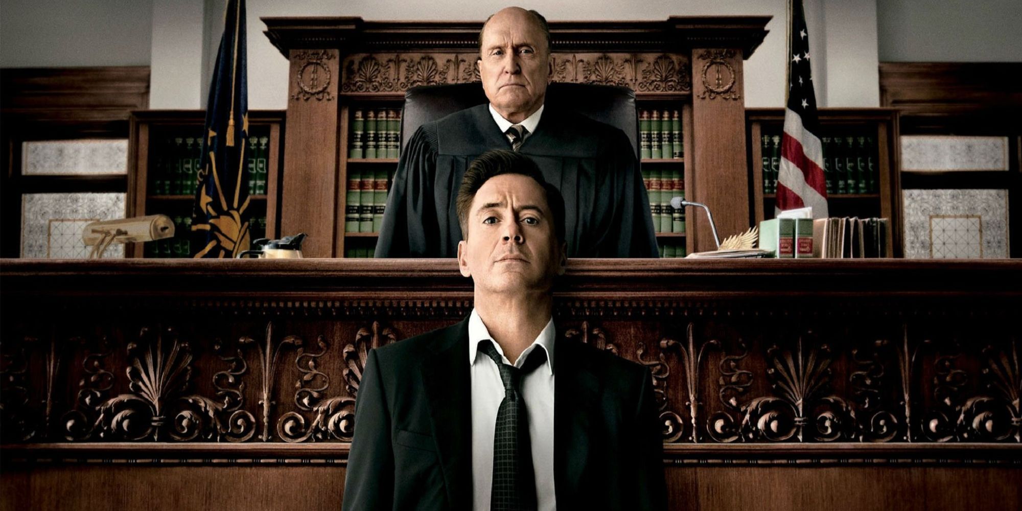 Robert Downey Jr. and Robert Duvall in The Judge