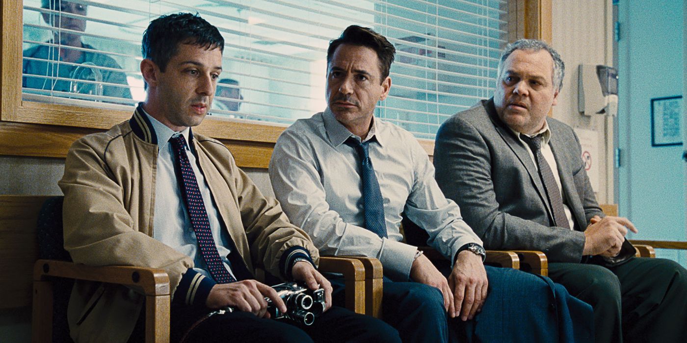 Vincent D'Onofrio, Robert Downey Jr., and Jeremy Strong in The Judge
