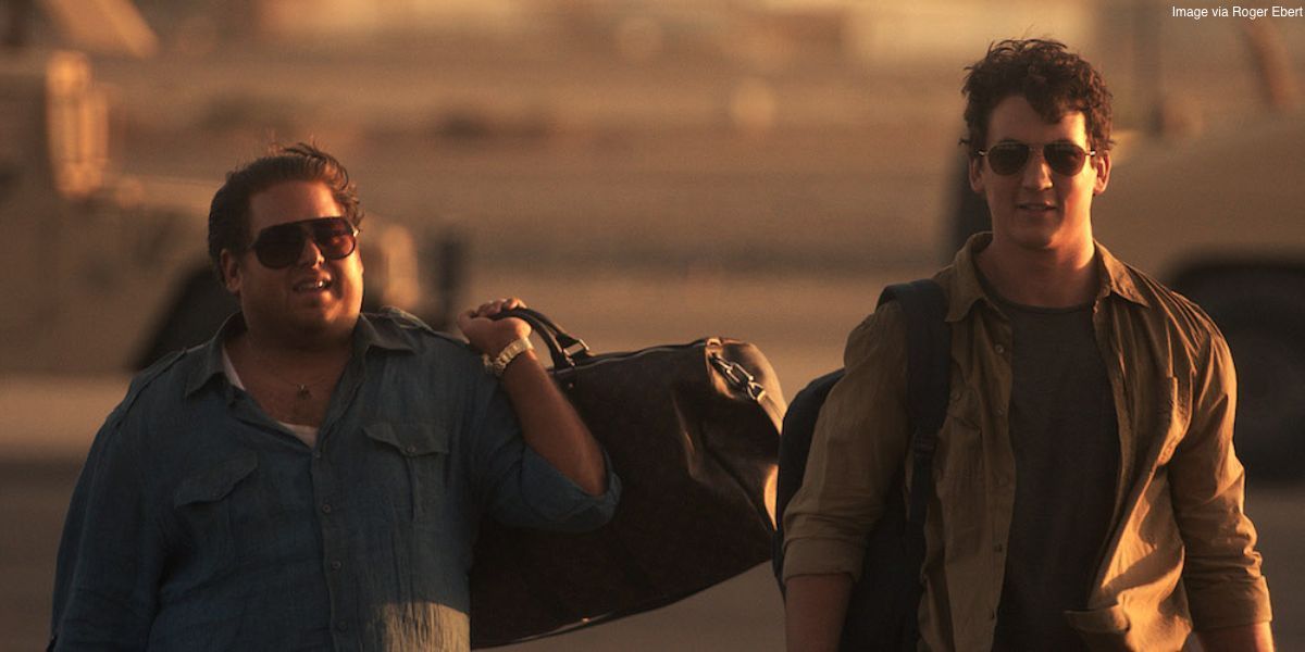 Efraim and David walking side by side in War Dogs