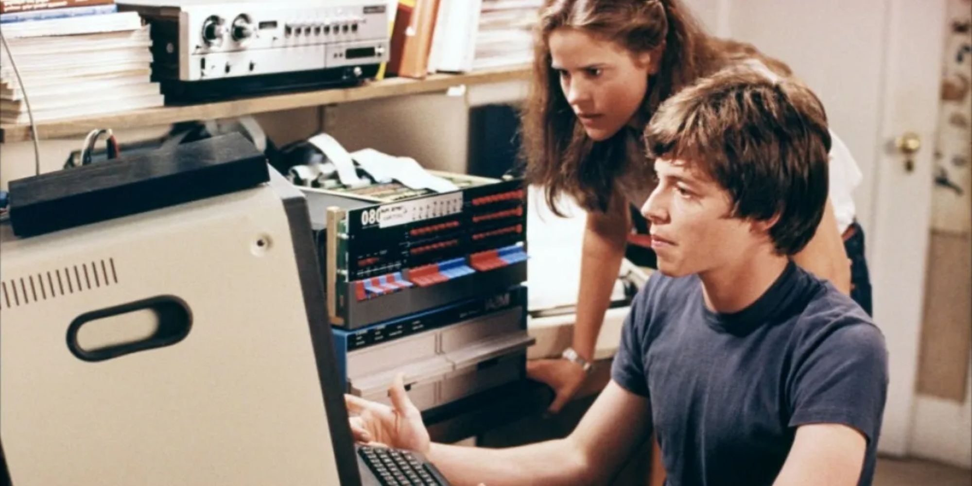 Matthew Broderick and Ally Sheedy in WarGames (1983)