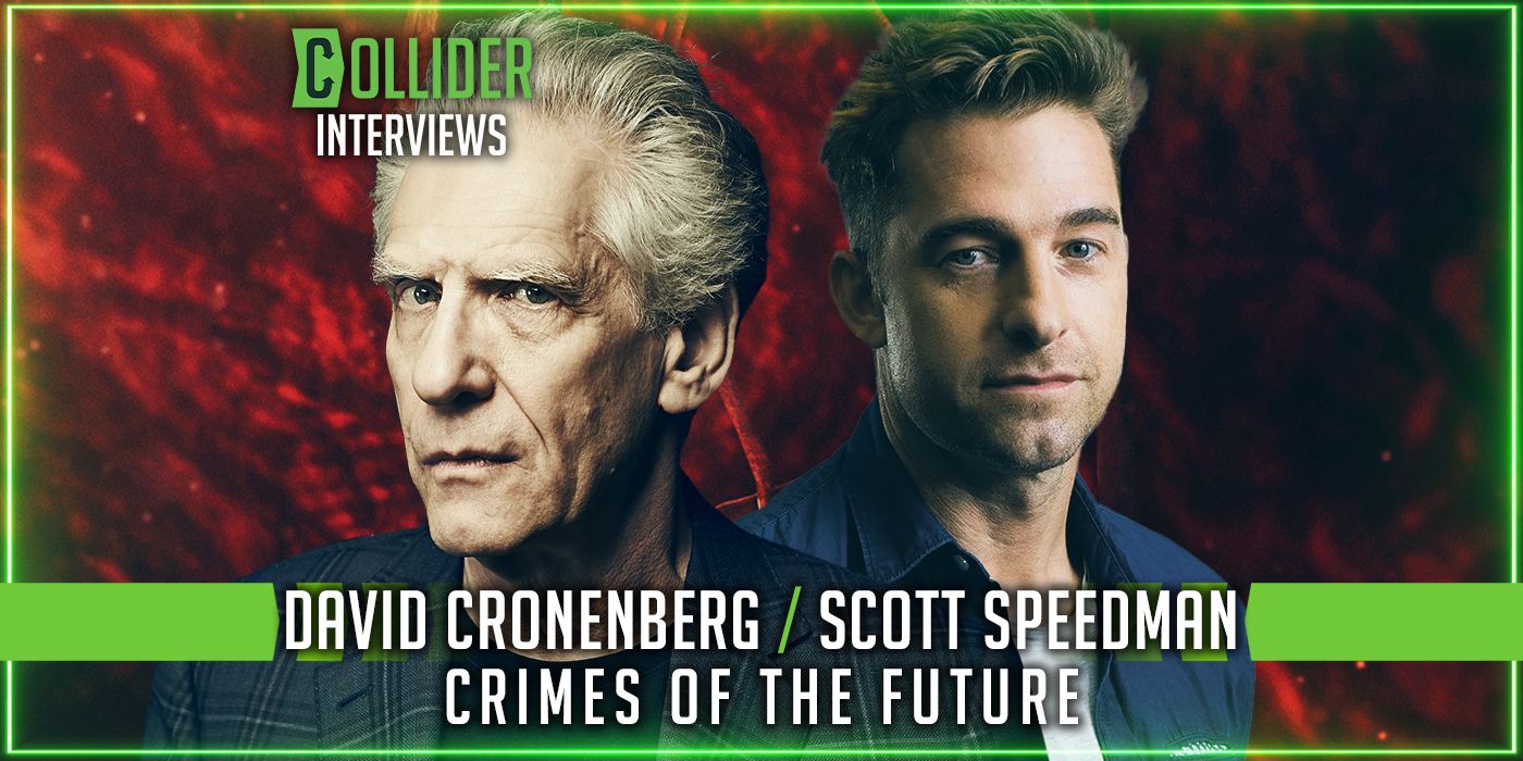 David Cronenberg and Scott Speedman Talk Crimes of the Future