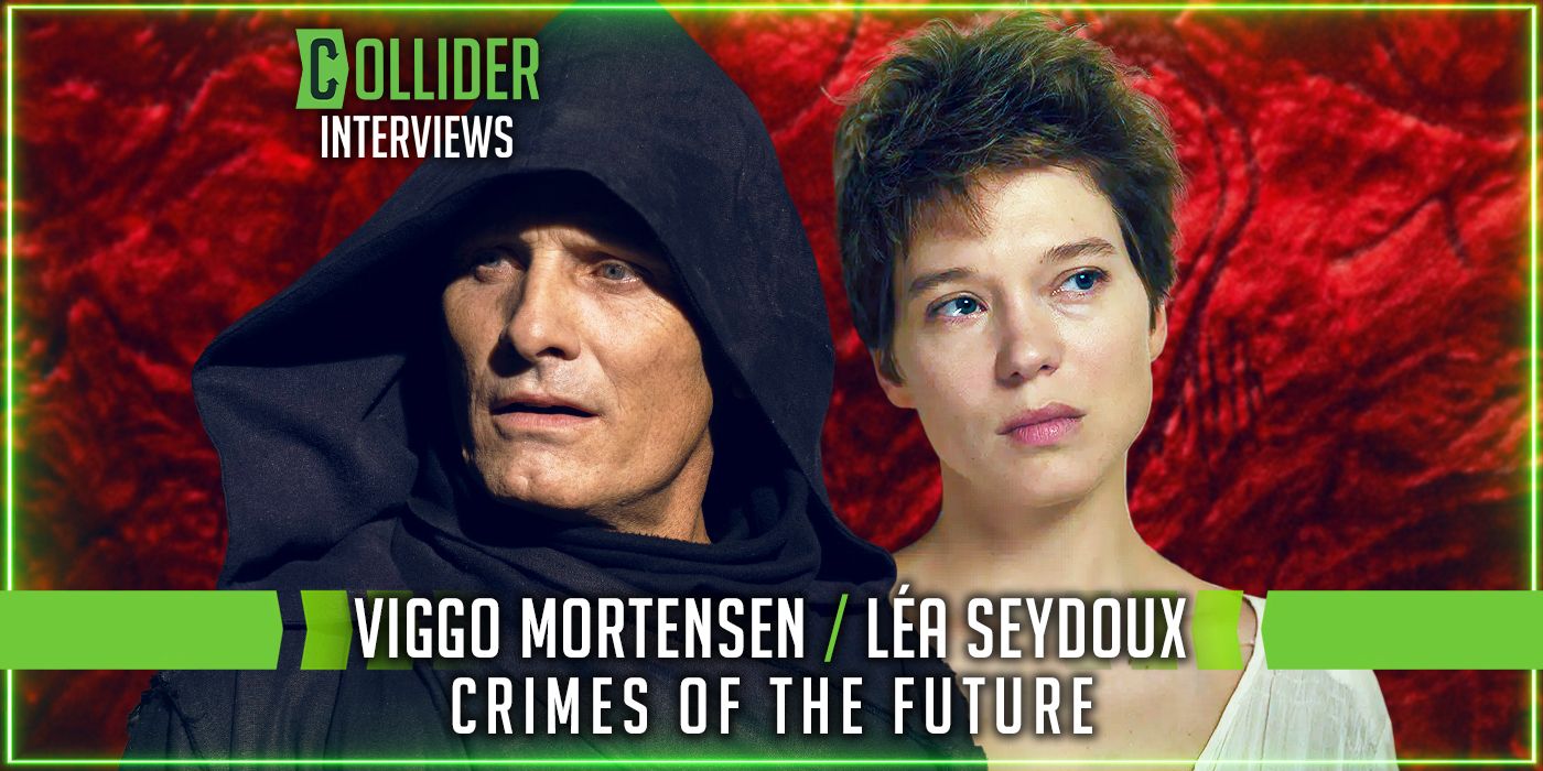 Viggo Mortensen and Lea Seydoux Talk Crimes of the Future