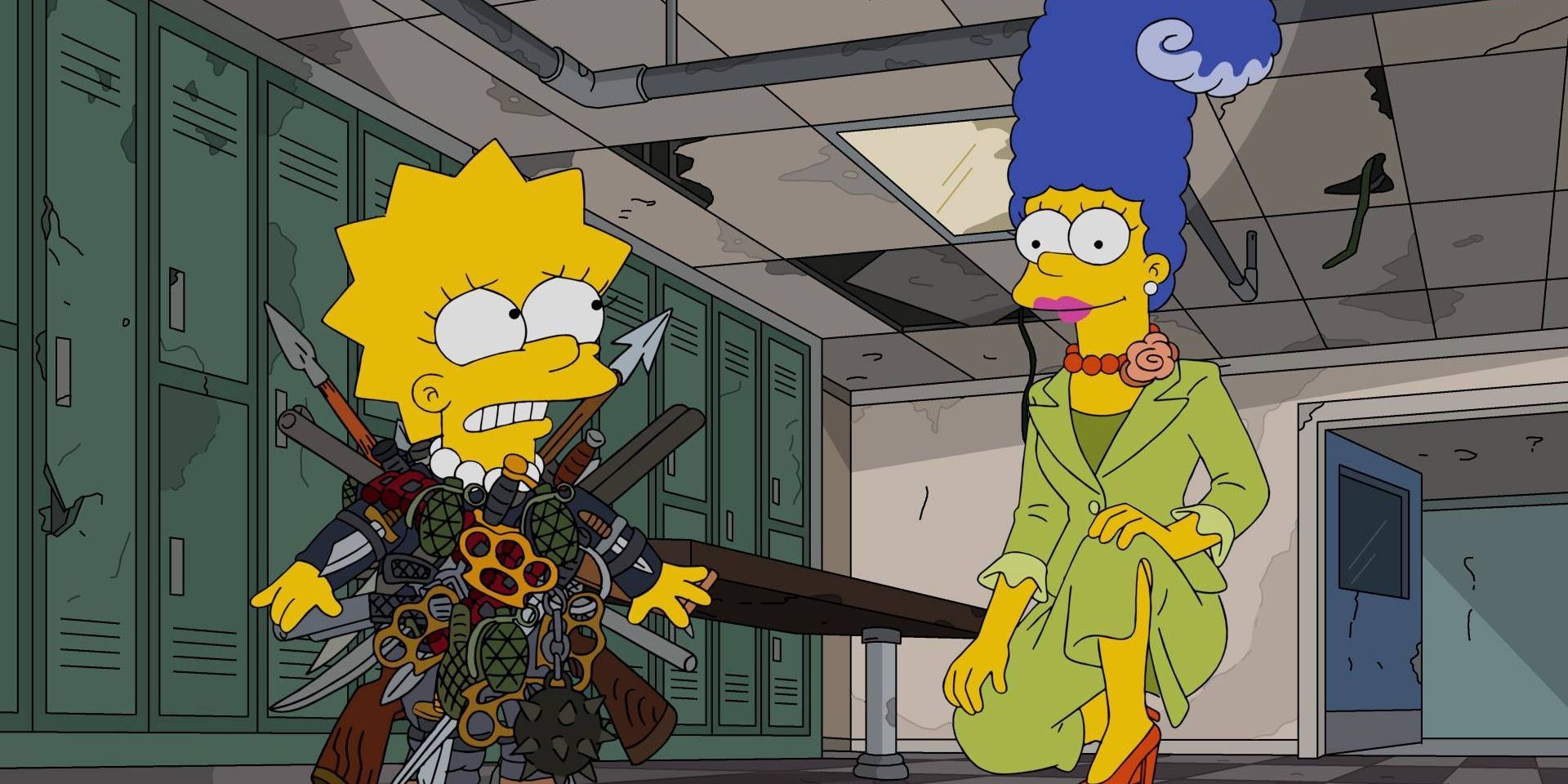 ‘Dry Hard’ (XXVII), Treehouse of Horror, lamest, worst episodes, Lisa, MArge, The hunger games