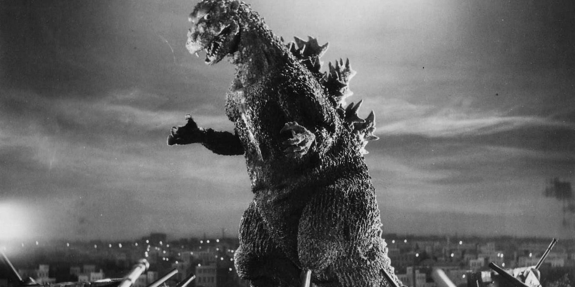 Godzilla as he appears in the 1954 film