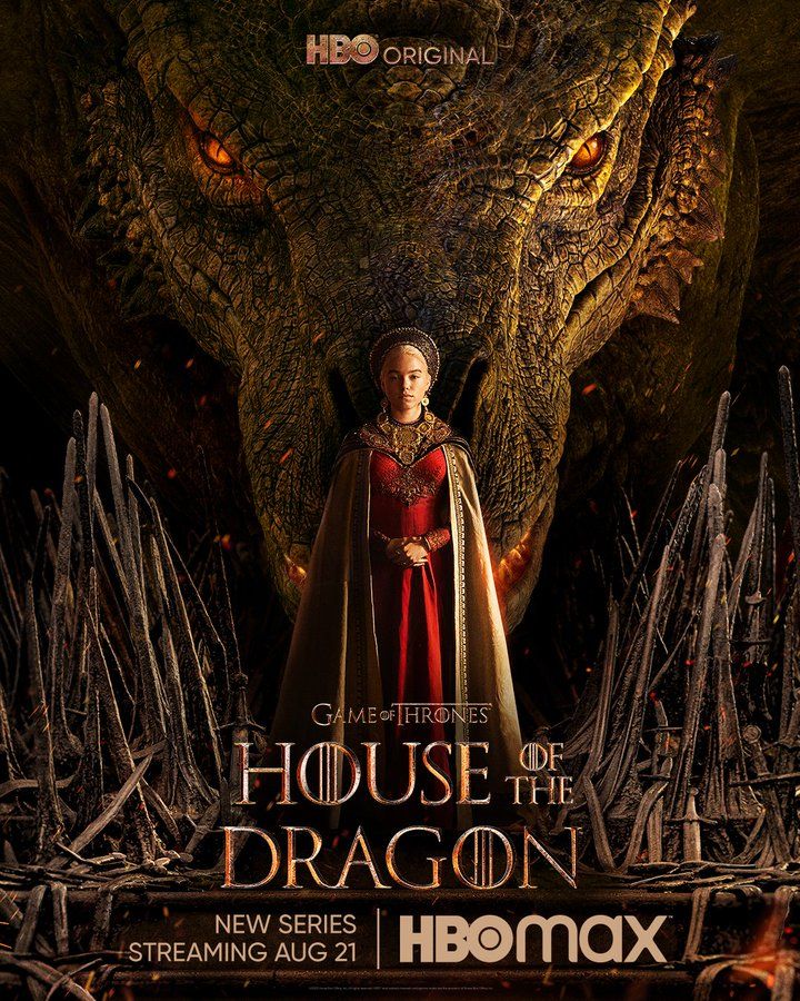 affiche de la maison du dragon