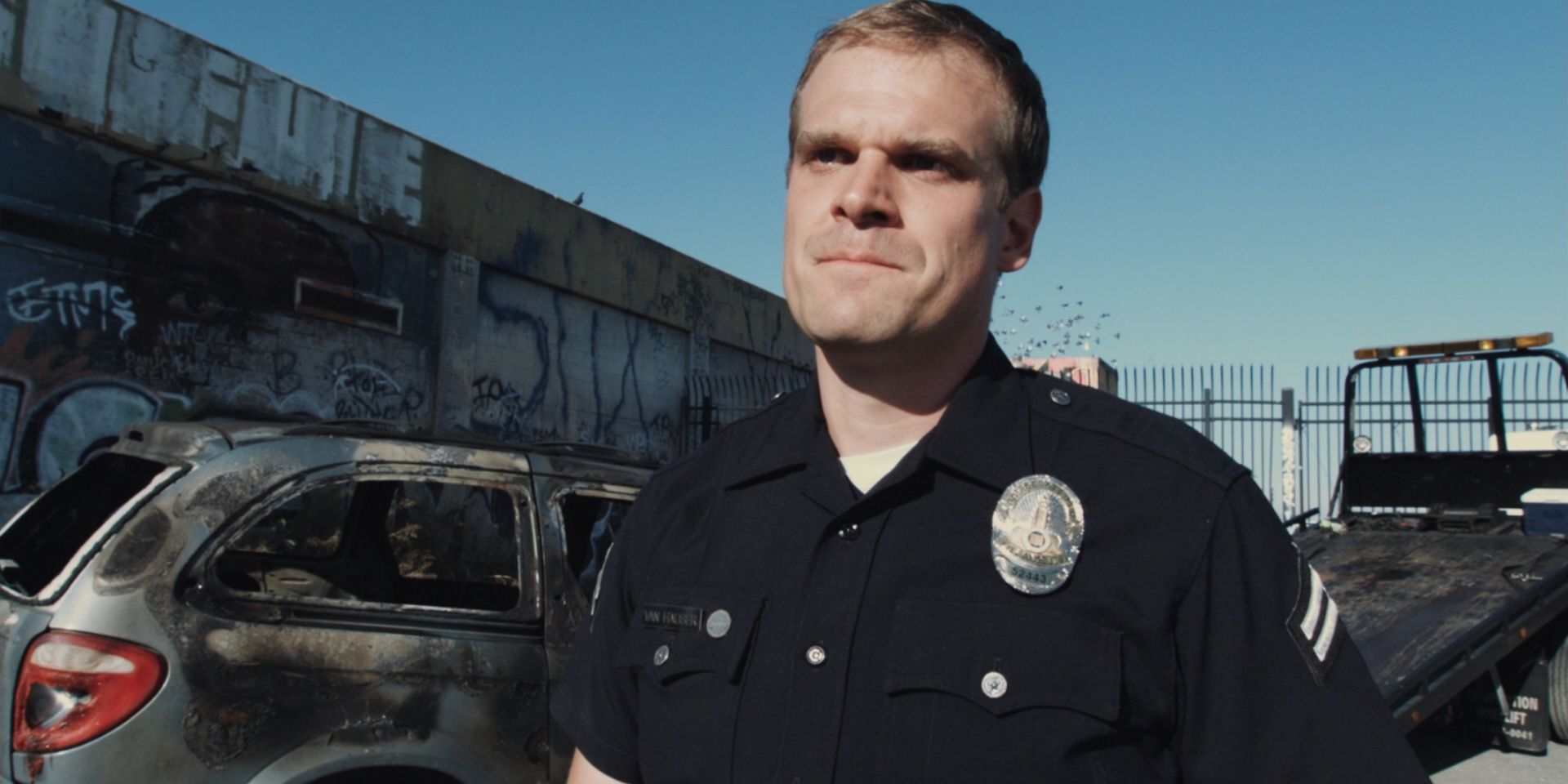 David Harbour in End of Watch