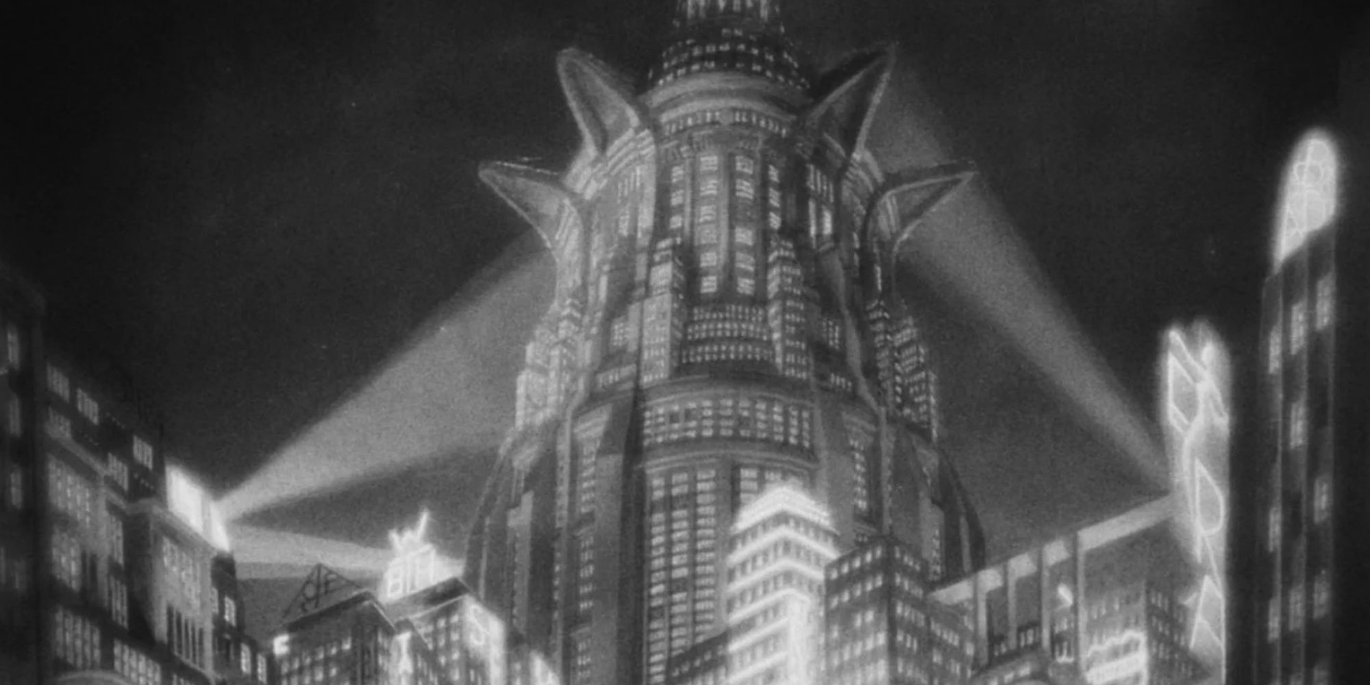 The Tower Of Babel from 'Metropolis' (1927)
