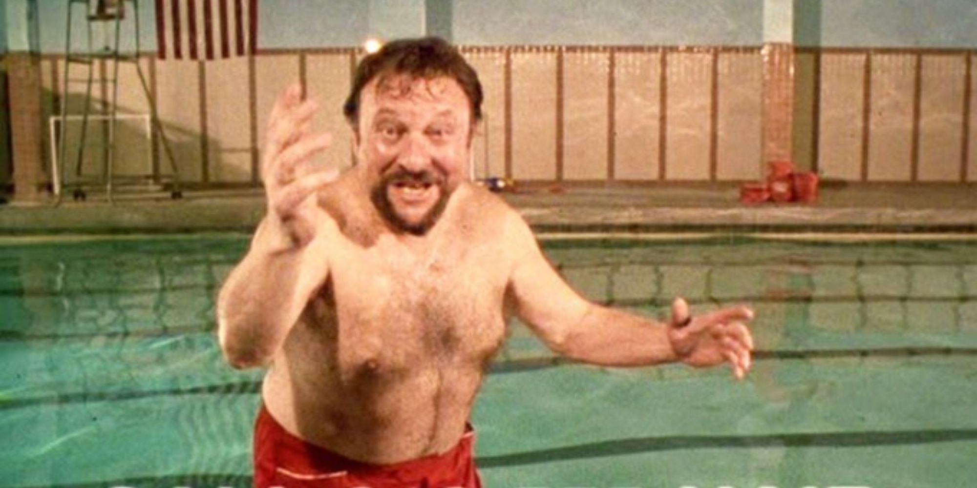 morrie in goodfellas at the pool in commercial