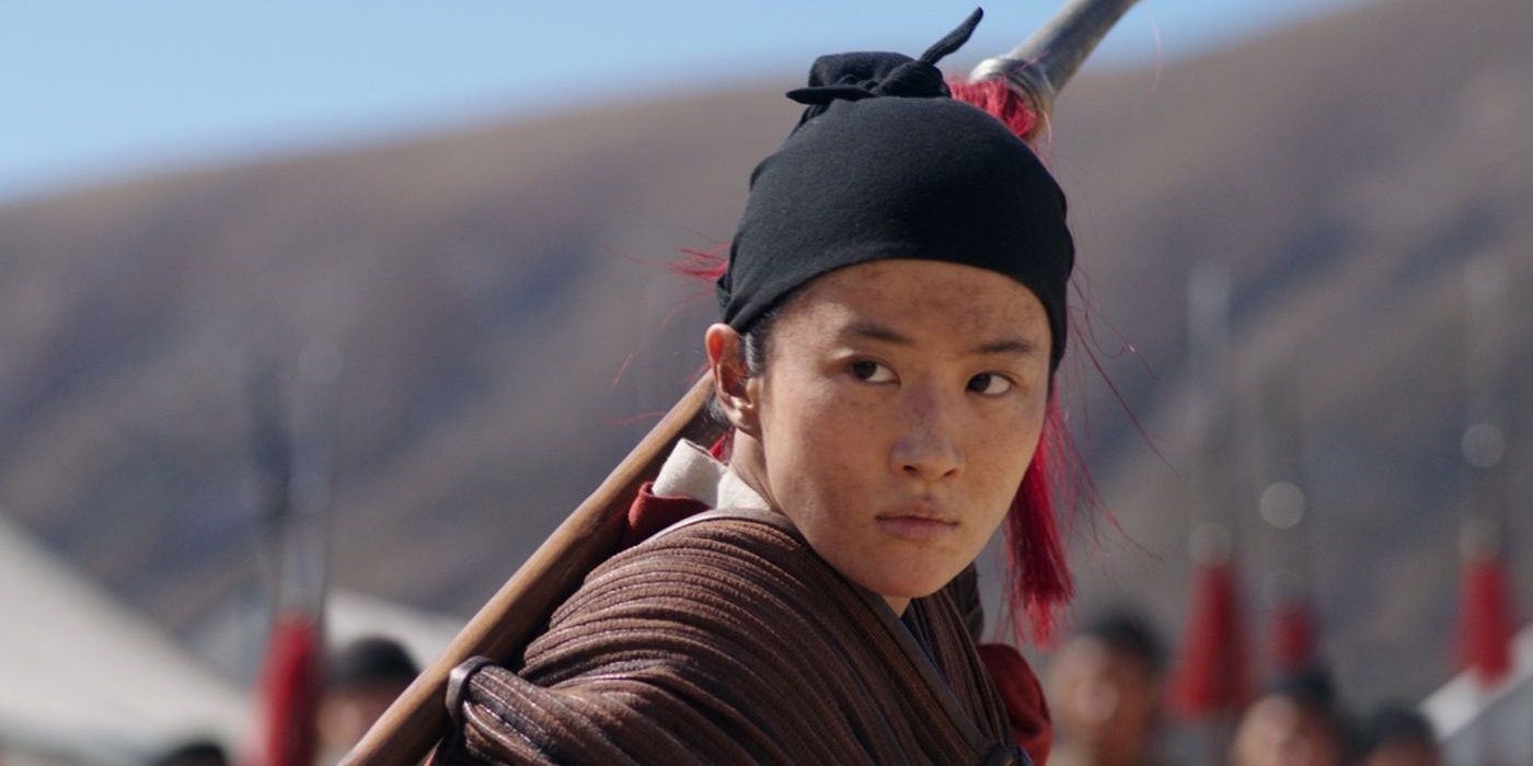 Remake de Mulan, Yifei Li, guerrière, lance