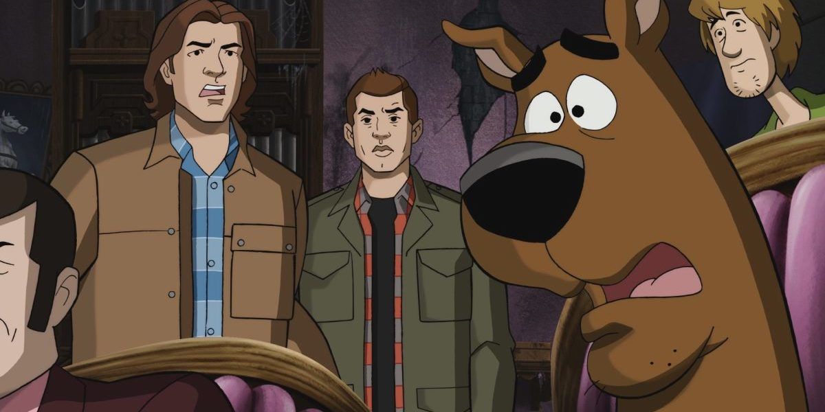 Sam and Dean Winchester animated with Scooby Doo
