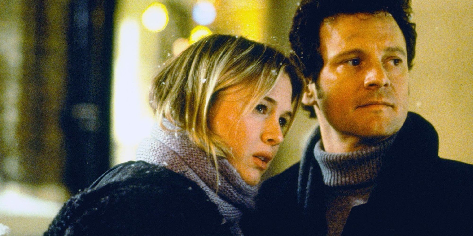 Renée Zellweger and Colin Firth in Bridget Jones's Diary