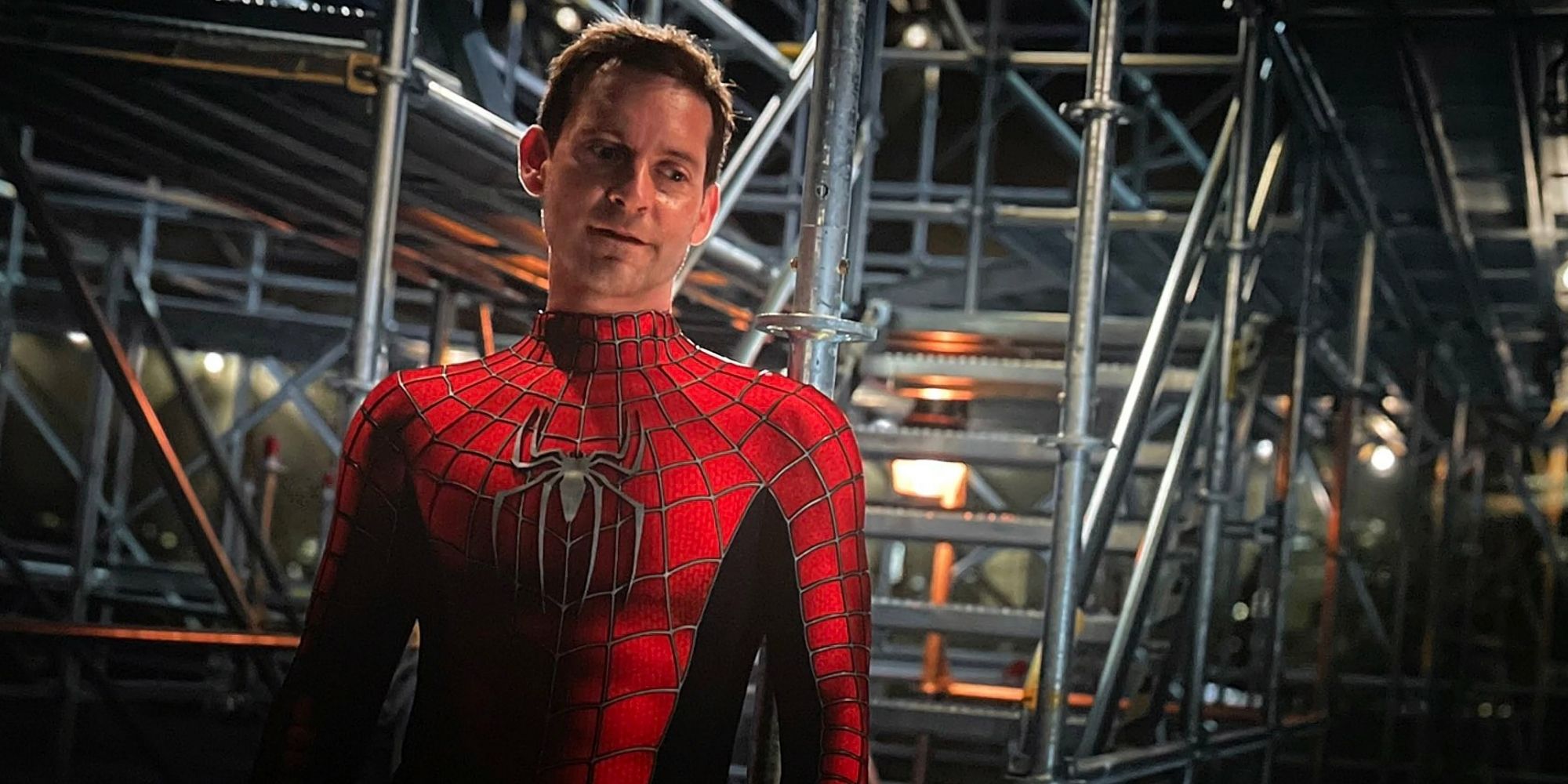 Tobey Maguire plays an older Peter Parker in 'Spider-Man: No Way Home' (2021)
