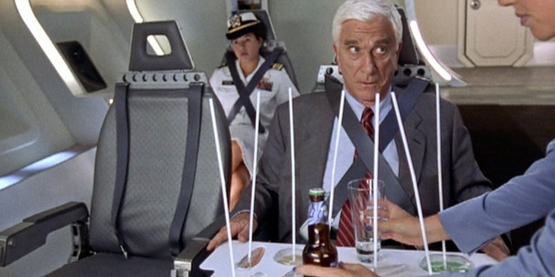 2001- A Space Travesty, Best and Worst Leslie Nielsen spoofs, Straws, drinks, hostess