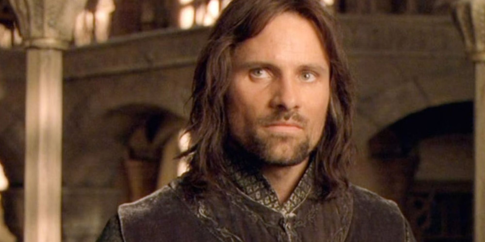Aragorn (Viggo Mortensen) in the Fellowship of the Ring