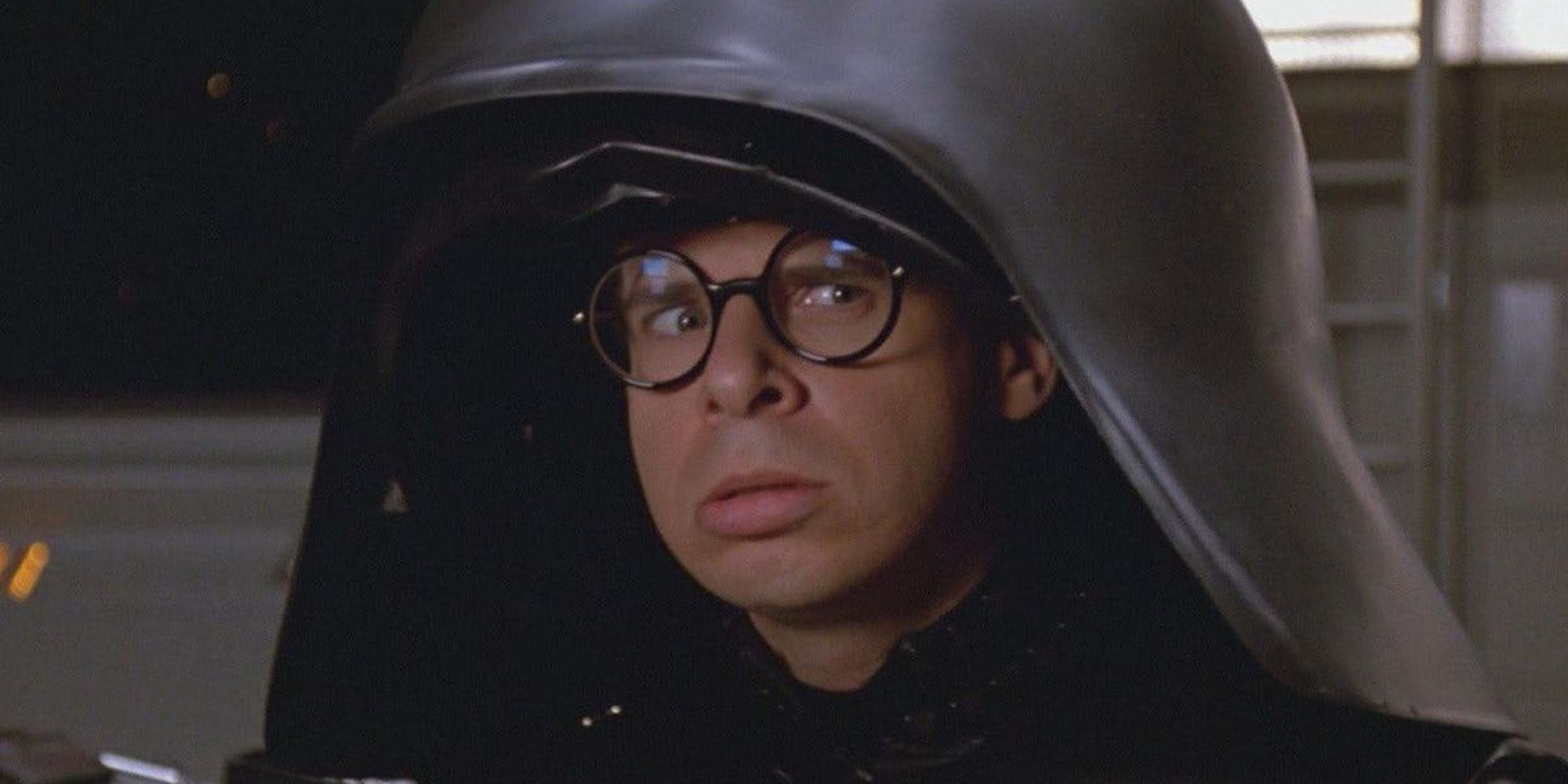 Dark Helmet from Spaceballs with his mask off