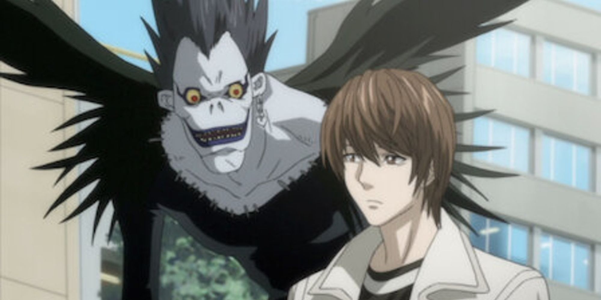 Ryuk and Light in 'Death Note'