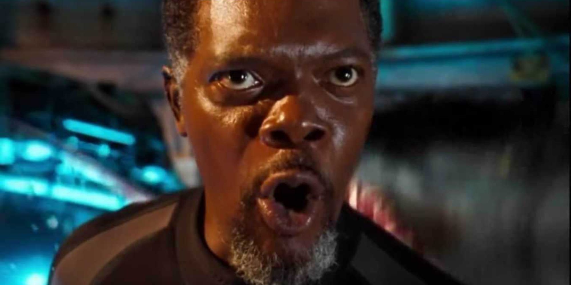 Samuel L. Jackson in Deep Blue Sea