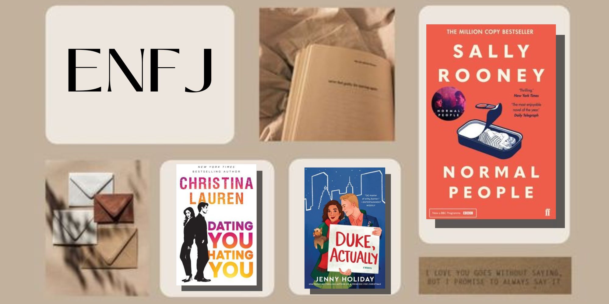 Books for the ENFJ personality type