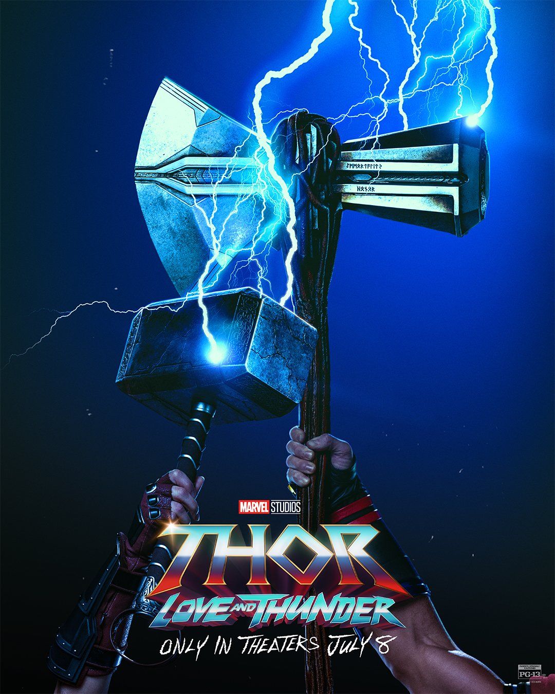 thor love and thunder poster