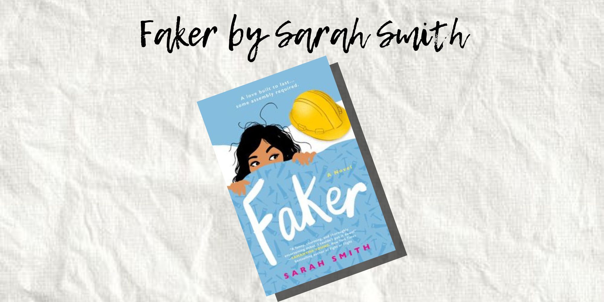 The Cover of Faker by Sarah Smith