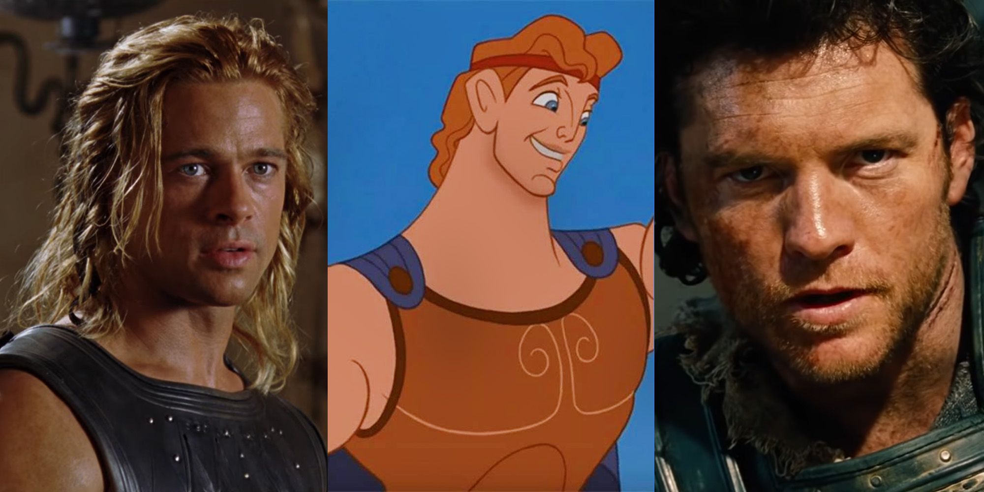 Troy (2004), Hercules (1997), Wrath of the Titans (2012)