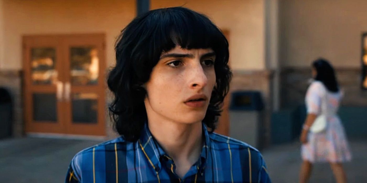 Mike Wheeler looking shocked in Stranger Things.