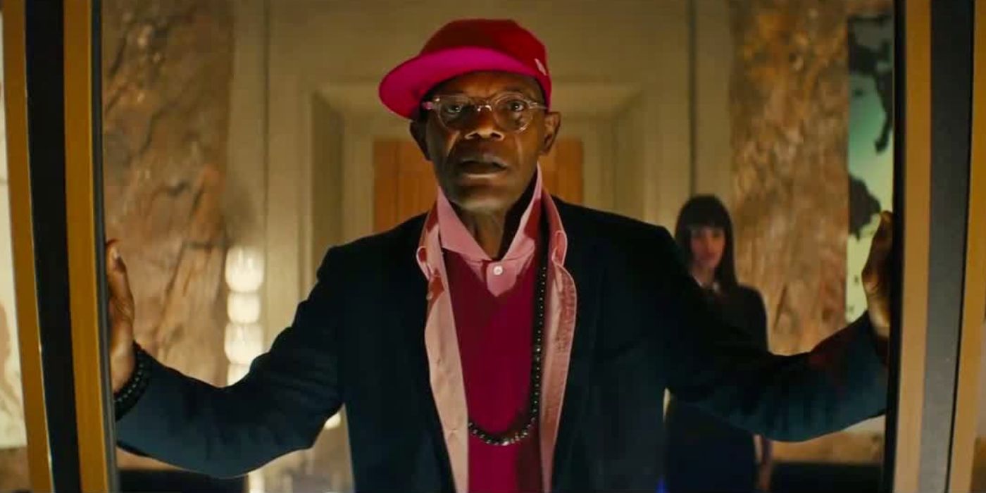 Samuel L. Jackson as Richmond Valentine in Kingsman: The Secret Service.