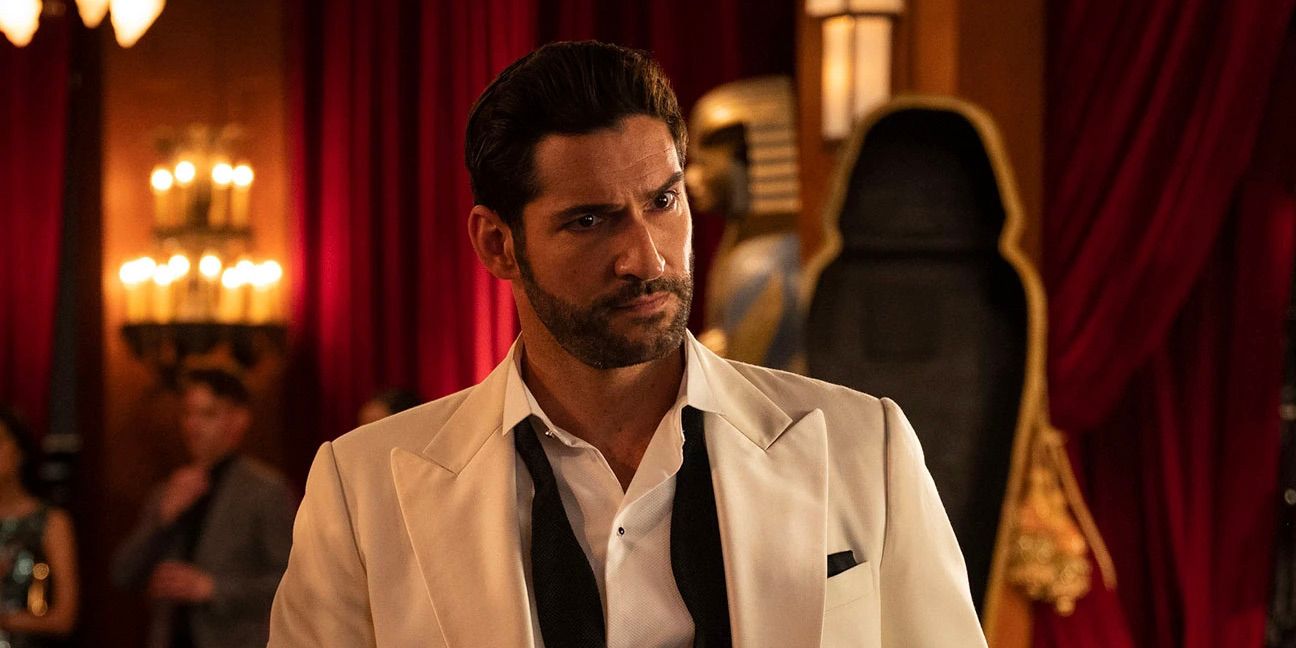 Tom Ellis as Lucifer Morningstar in Lucifer.