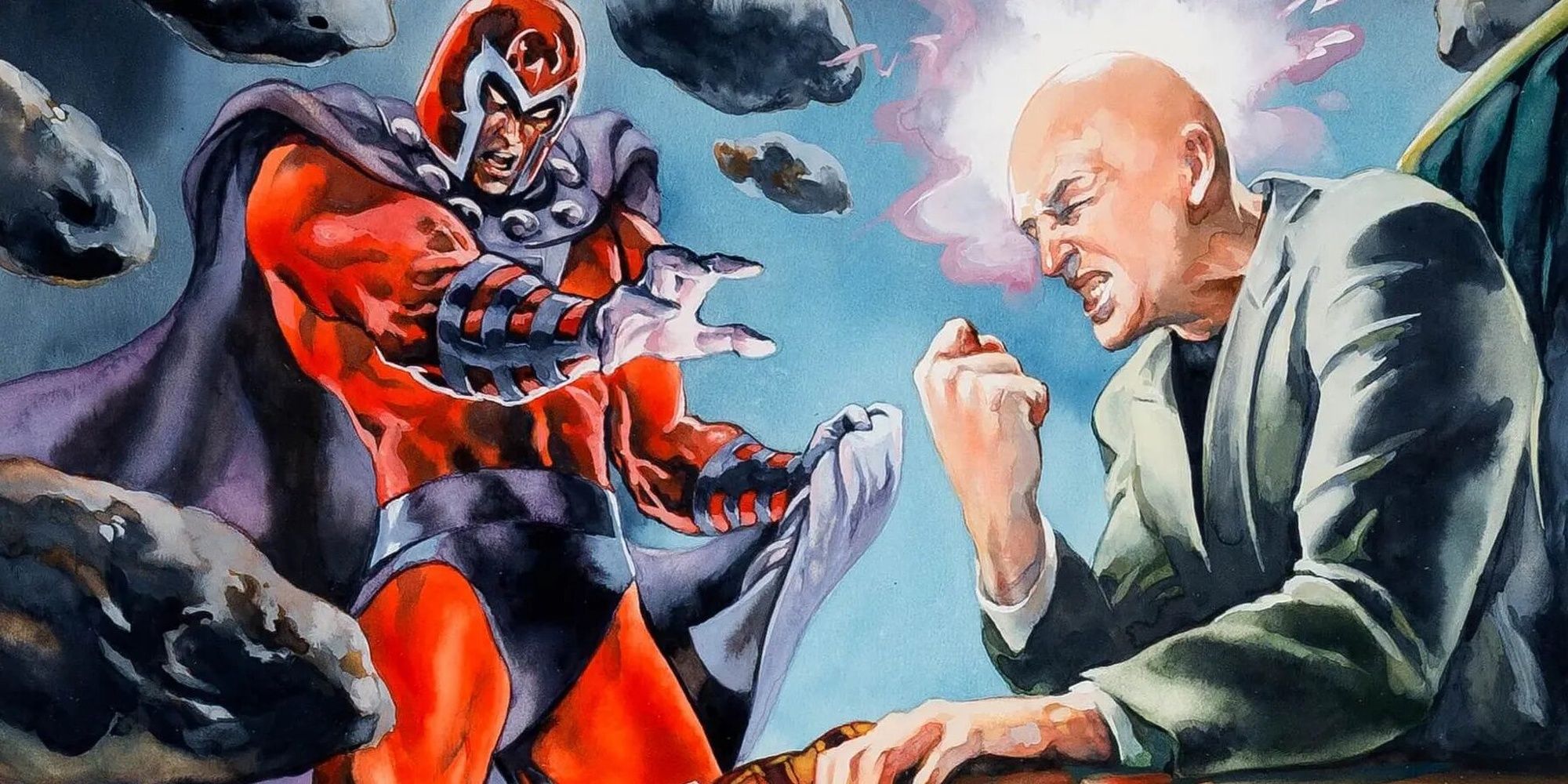 Professor X vs Magneto