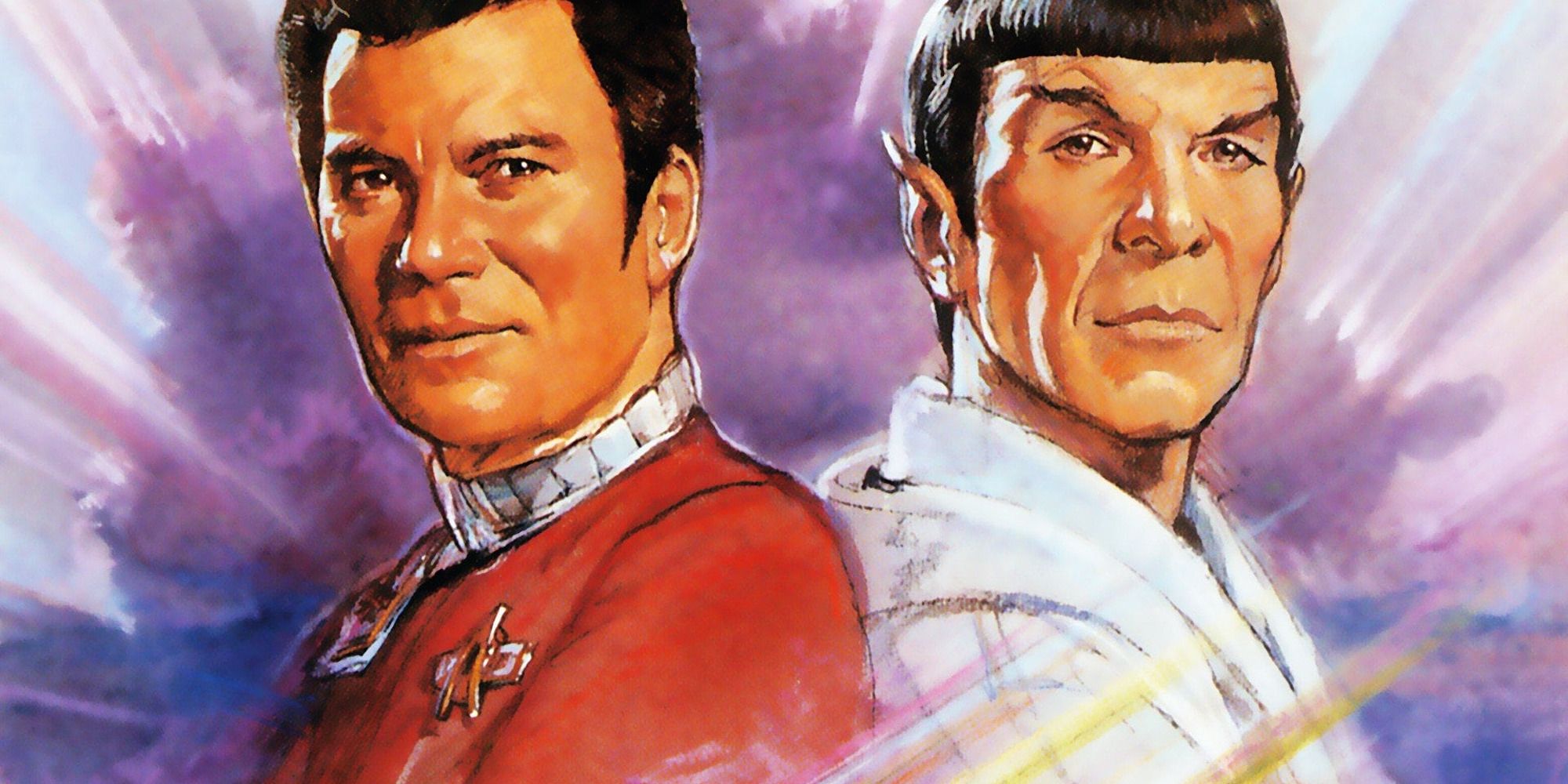 Kirk and Spock from the Star Trek IV poster