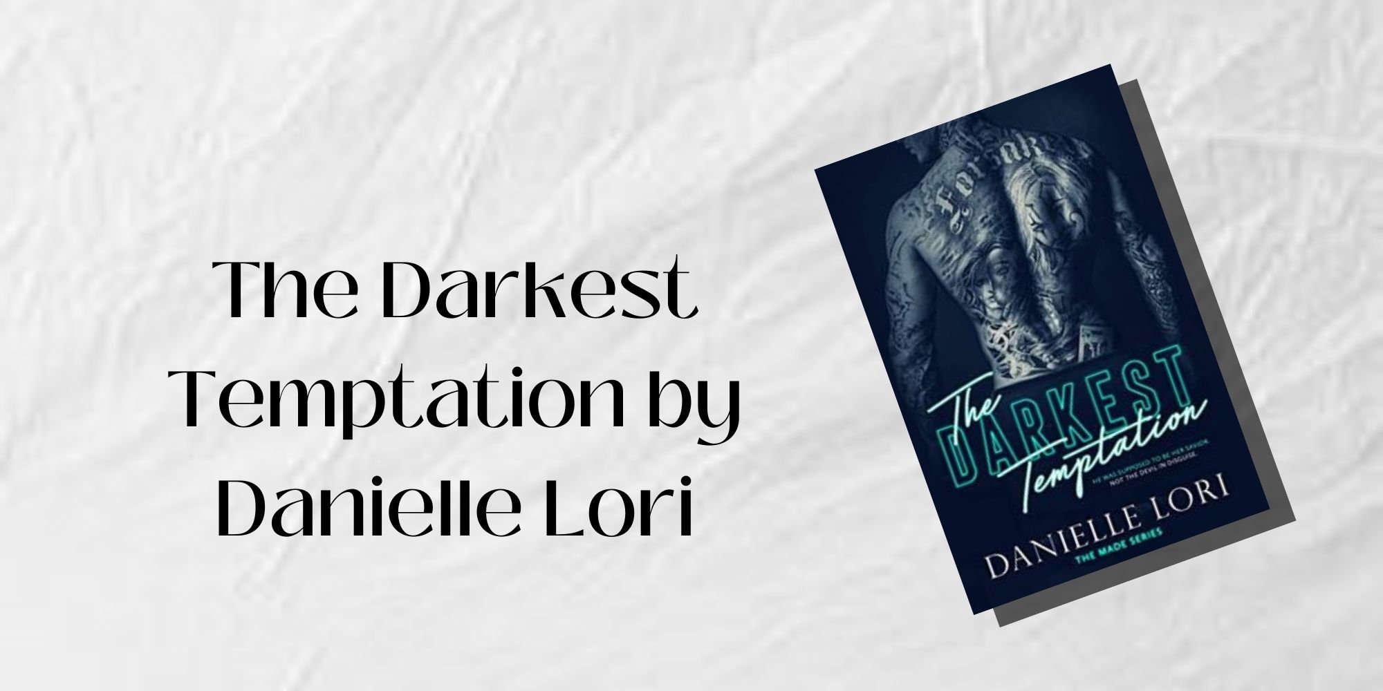 The cover of The Darkest Temptation by Danielle Lori