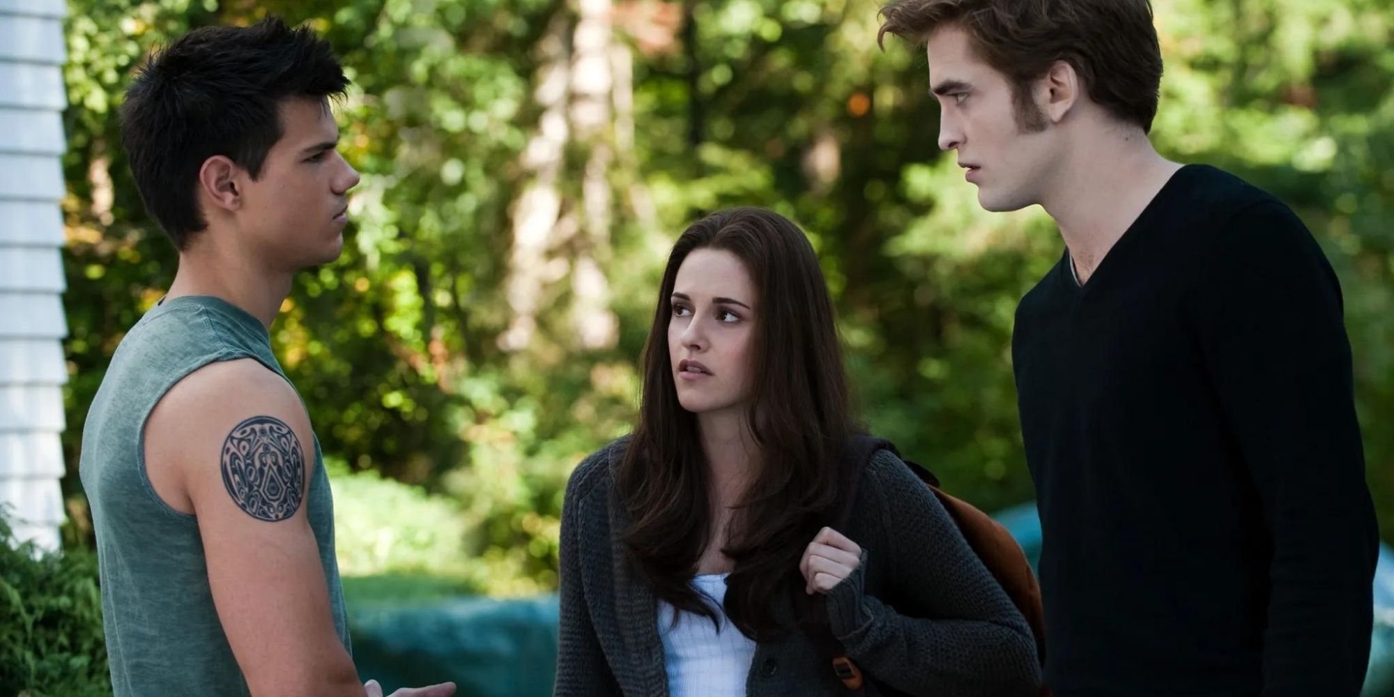 Jacob, Bella e Edward da Saga Crepúsculo ficam juntos
