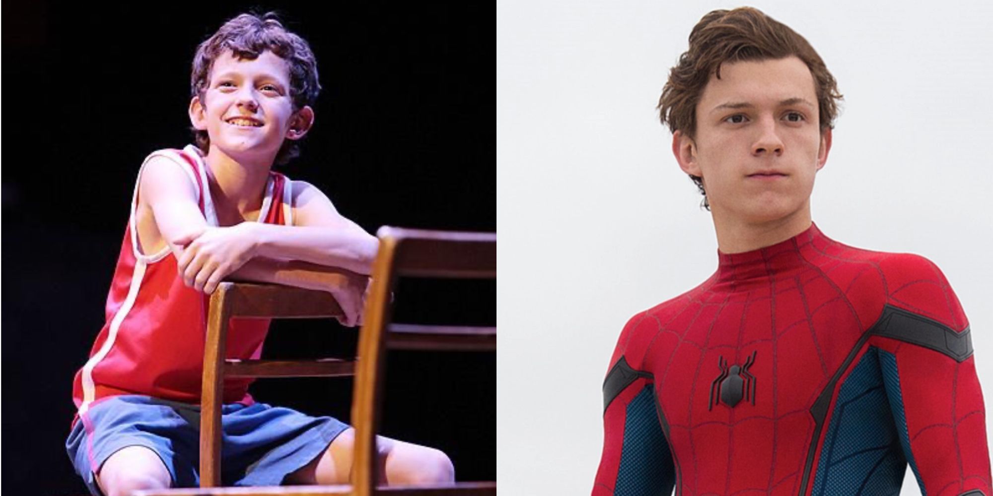 Tom-Holland in Billy Elliot on Broadway and Spider-Man 
