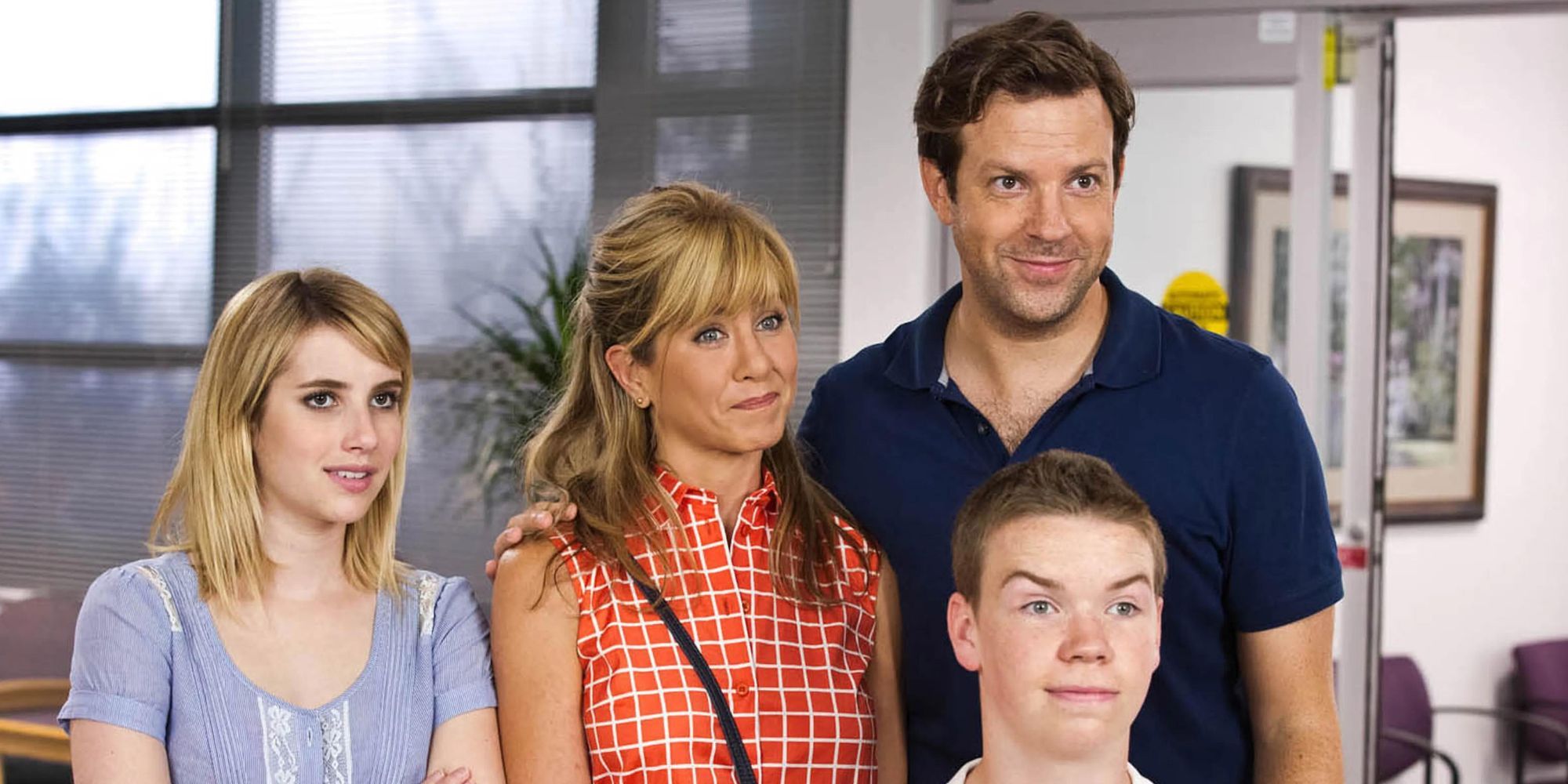 Jennifer Aniston and Jason Sudeikis in We're The Millers