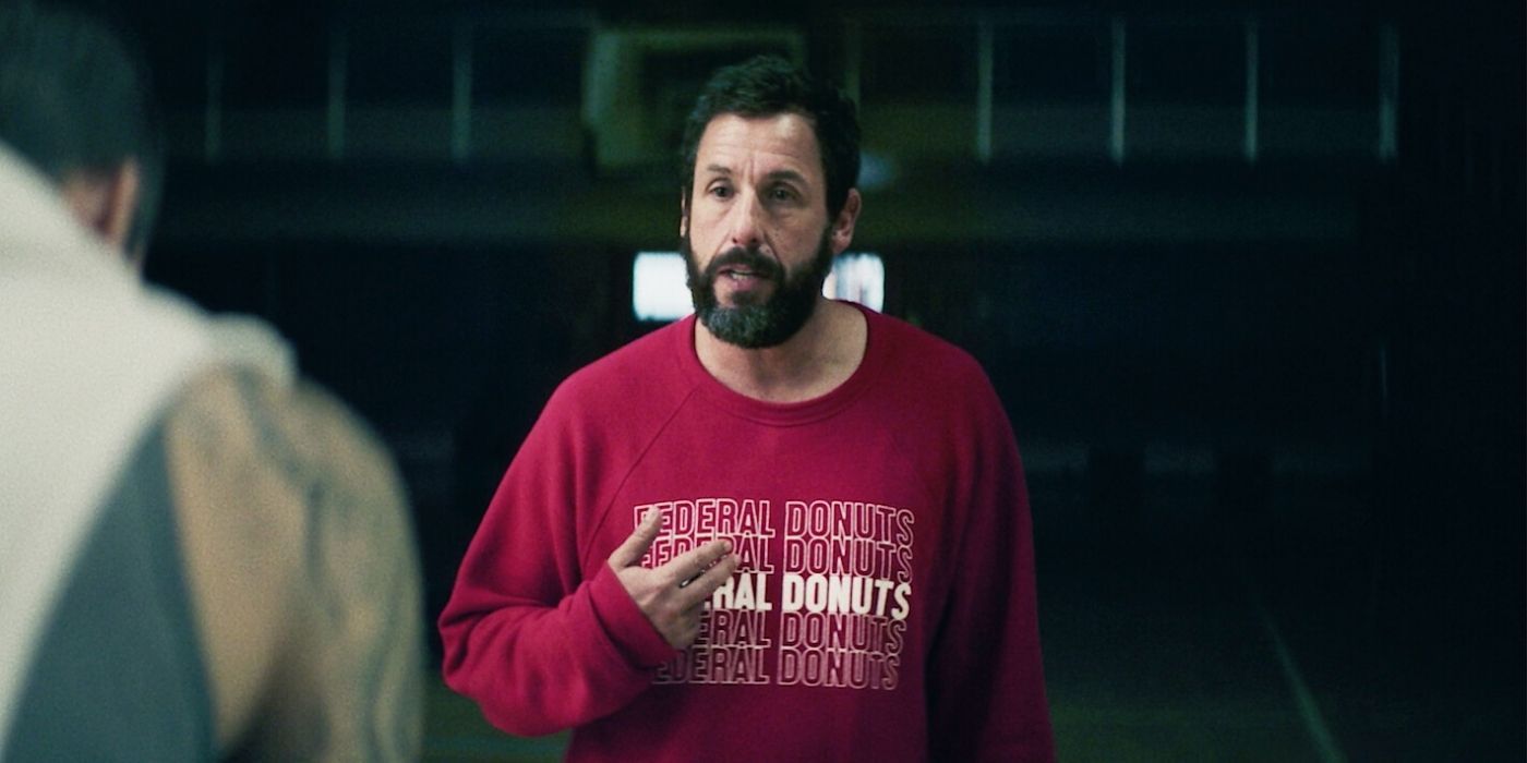 Adam Sandler makes an inspiring speech in Hustle