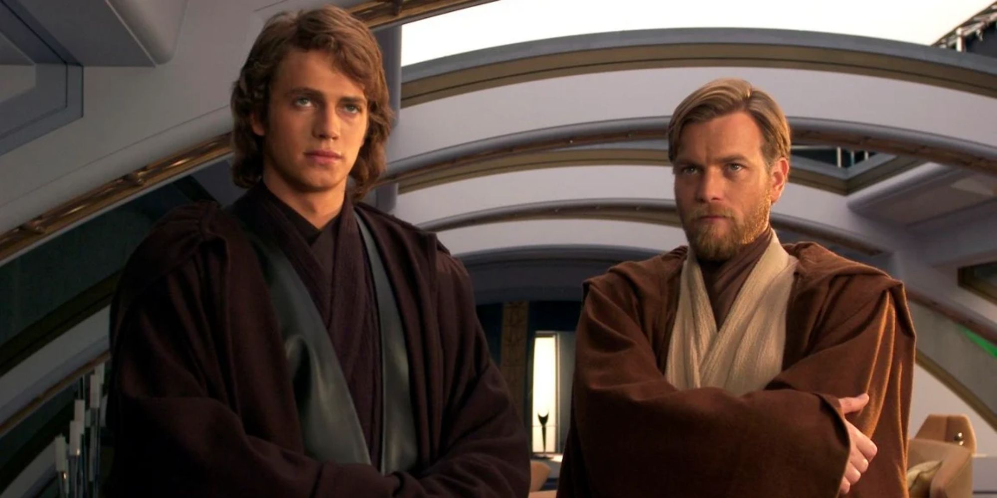 Anakin and Obi-Wan in Star Wars