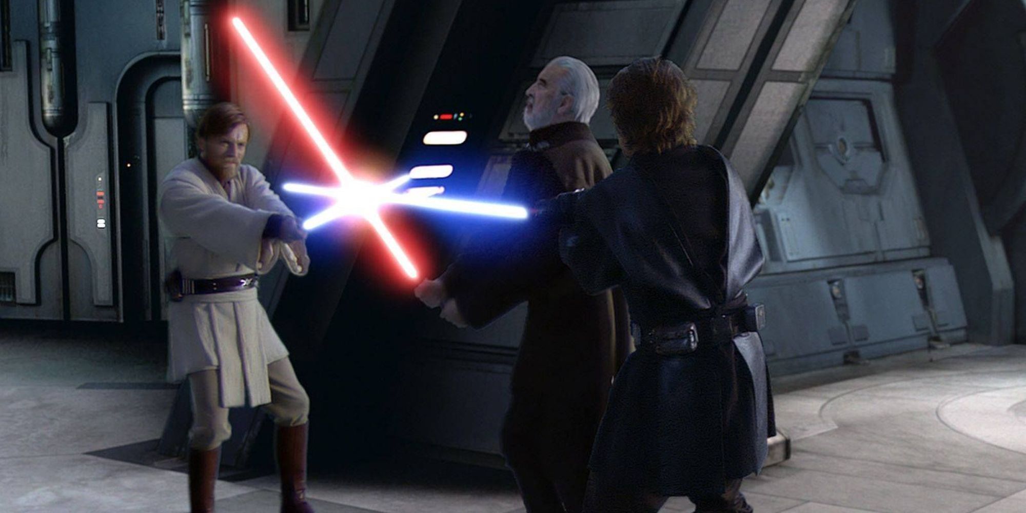Obi-Wan + Anakin + Dooku 
