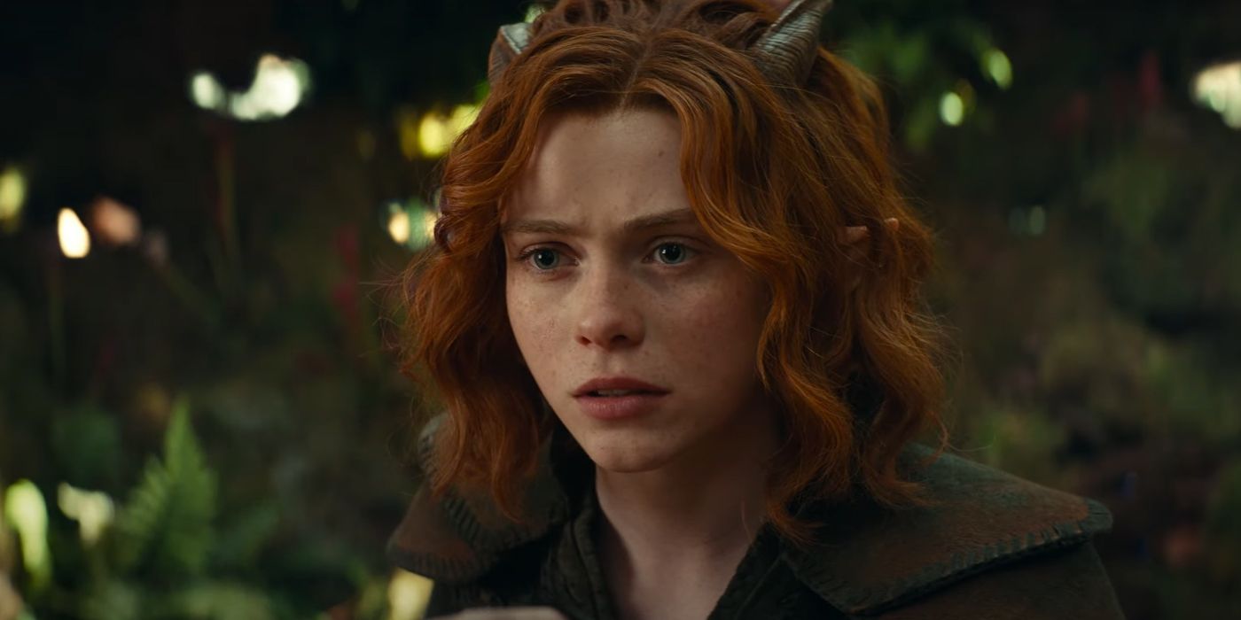 Sophia Lillis as Doric in Dungeons and Dragons: Honor Among Thieves 