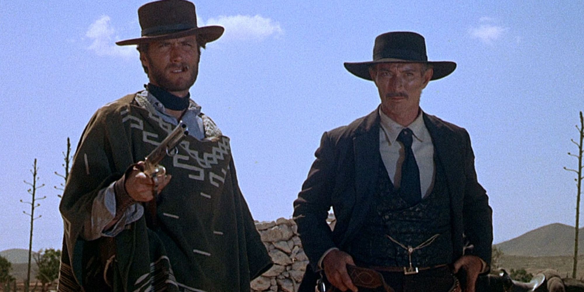 Clint Eastwood and Lee Van Cleef in For a Few Dollars More